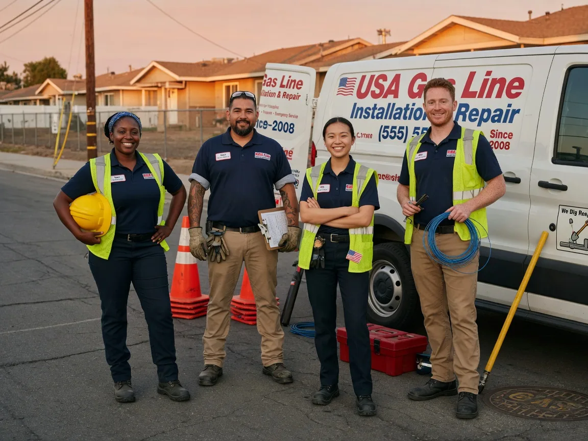 Gas Line Installation company in Sherman, NY